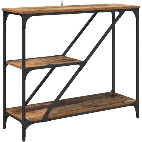 Tavolo consolle Legno vecchio 88,5 x 30 x 75 cm - Foto 1