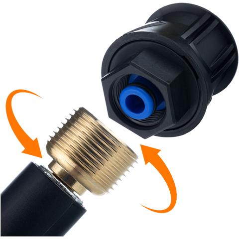 Tubo Alta Pressione 10m Qc - Compatibile Con Idropulitrice Stihl /nilfisk /gerni | Nylon, Pvc, 200 Bar, 60°c | Click Connect - Foto 8