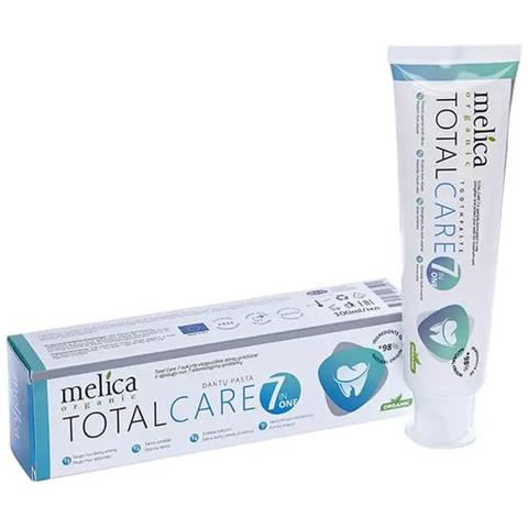 DENTIFRICIO BIOLOGICO 97% NATURALE BIO TOTAL CARE 7 in 1 con XILITOLO, KALIDENT, OLIO DI AGRUMI e CALCIO per denti BIANCHI e sani 100 ml - Foto 1
