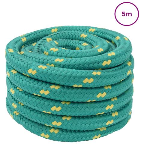 Corda da Barca 5 m 4 Verde PP - Foto 2