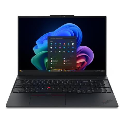 THINKPAD E16 GEN 4 COPILOT+ PC 16" WQXGA INTEL CORE ULTRA 7 355 RAM 32GB-SSD 1TB NVMe-INTEL GRAPHICS-WI-FI 7 + GIGABIT LAN-WIN 11 PROF NERO (21YC006NIX) - Foto 1