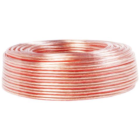 ICOC AU-TR15 - Cavo Audio per diffusori acustici Trasparente 1,5 mm² matassa 100m - Foto 3