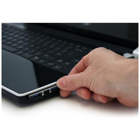 Adattatore scheda ExpressCard SuperSpeed USB 3.0 da 54 mm a scomparsa a 2 porte con supporto UASP - Foto 3