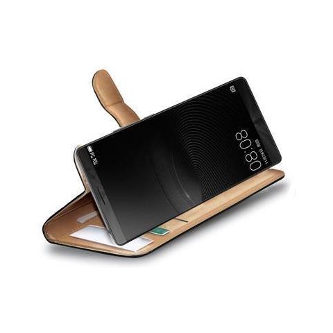 Custodia Wally in Similpelle per Mate 9 - Colore Nero - Foto 2