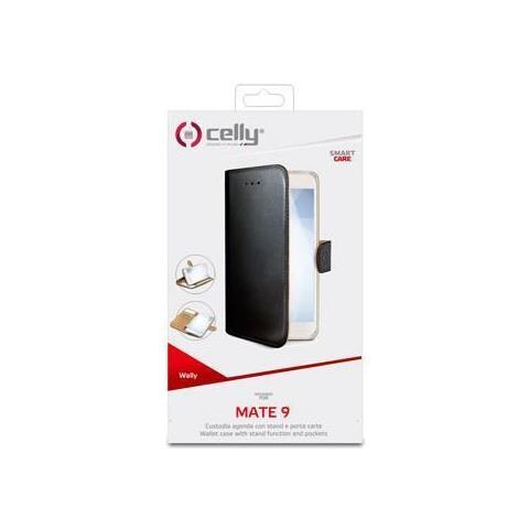 Custodia Wally in Similpelle per Mate 9 - Colore Nero - Foto 4
