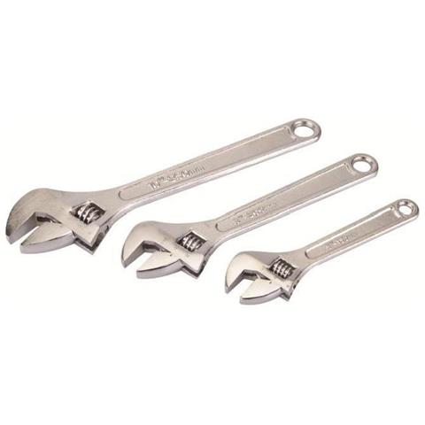 Wr03 Set Chiavi Inglesi Regolabili 3 P. zi 150, 200 E 250 Mm - Foto 2