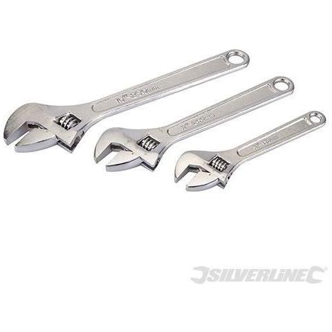 Wr03 Set Chiavi Inglesi Regolabili 3 P. zi 150, 200 E 250 Mm - Foto 3