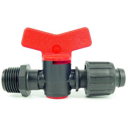 3/4” X Tape - Mini Valvola Filetto Maschio E Tape Rubinetto Irrigazione - Foto 1