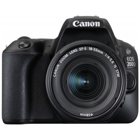 EOS 200D Kit 18-55 IS STM Sensore CMOS 24 Mpx Display 3" Filmati Full HD Wi-Fi / NFC - Foto 10