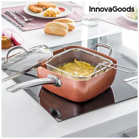 Set Di Padelle Multiuso 5 In 1 Copper (4 Pezzi)  - Foto 1