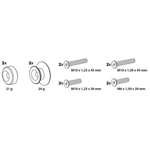 Cp Supporti Cavalletto Alu Viti 10mm - Foto 2
