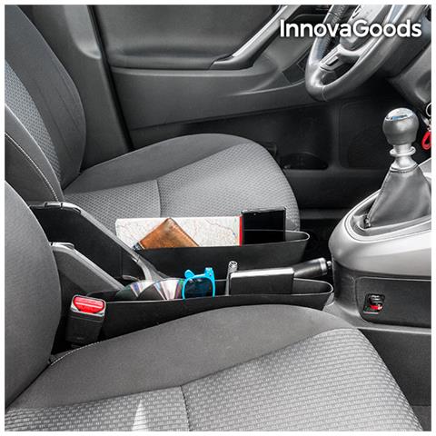 Pack di Organizer per Auto, PVC, Nero, 37 x 11 x 6 cm - Foto 1