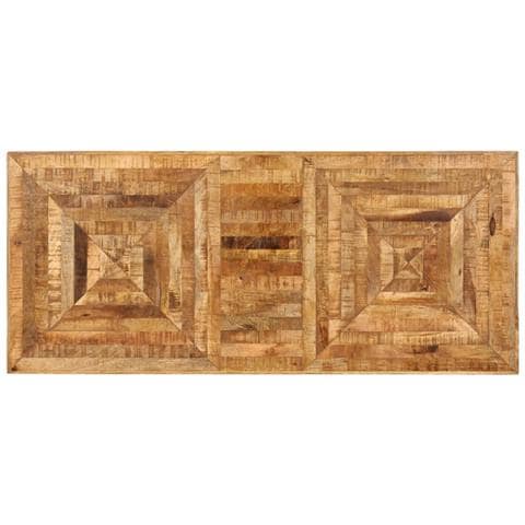 Scrittoio In Legno Massello Di Mango 118x50x75 Cm - Foto 2