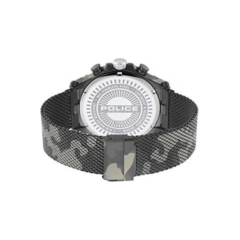 La Polizia Orologio Uomo Quarzo Analogico Con Cinturino In Acciaio Inox 15920jsu / 02mm - Foto 4