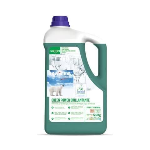 Additivo Brillantante Lavastoviglie Green Power 5,5 Kg 4019 - Foto 1