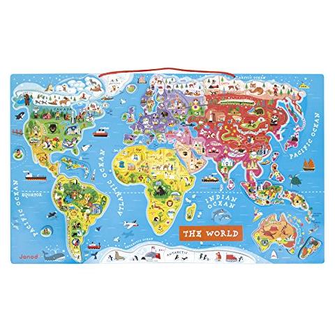 Magnetic World Puzzle English Edition - Foto 1