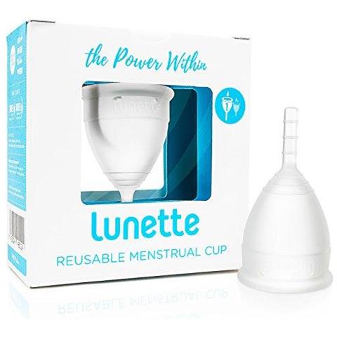 Lunetta Riutilizzabile Mestruale Cup - Clear - Modello 1 Per Light Flow - (en Version)  - Foto 1