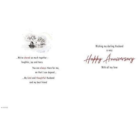 Con Amore - A Mio Marito Meraviglioso On The Lake - Auguri Di Buon Anniversario - Foto 2