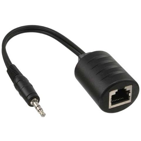 89003, 2x RCA M / 3.5mm, RJ45, Maschio / femmina, Nero, 0,1m - Foto 3