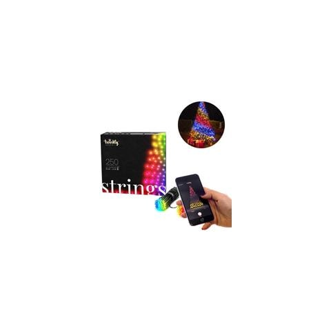 Luci Di Natale Smart 250 Led Rgb Ii Generazione Twinkly Multicolore - Foto 7