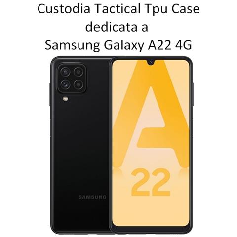 Custodia Originale Tpu Cover Case Per Samsung Galaxy A22 4g A225 Trasparente - Foto 2