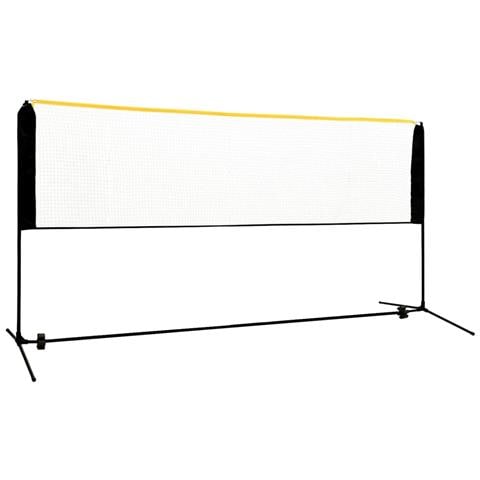 Rete Da Badminton Regolabile 300x103x94-158 Cm In Metallo - Foto 1