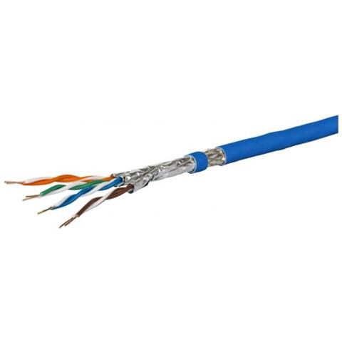 Metz Connect 1308427b34145 Cavo Di Rete Blu 100 M Cat7a S /ftp (s-stp) - Foto 1