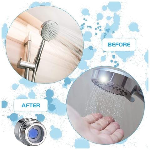 Inserti A Risparmio Idrico Per Soffione Doccia, Confezione Da 6 Con Adattatore - Foto 5