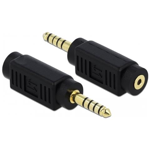 65996 adattatore per inversione del genere dei cavi 4.4 mm 5 pin 2.5 mm 4 pin Nero - Foto 1