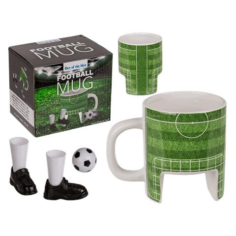 Coffee Mug Football With Ball & Boots - Foto 1