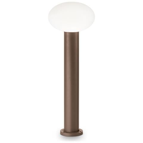 Paletto Contemporaneo Clio Alluminio Coffee 1 Luce E27 42w Ip44 - Foto 1