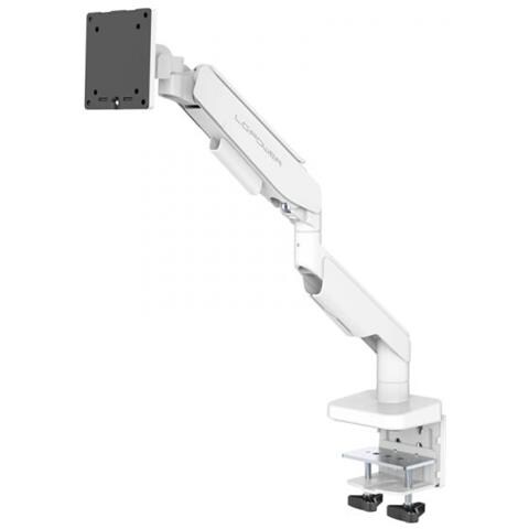 Supporto Per Monitor LC-EQ-A49W / 124,5 CM / Scrivania / Estensione di 60 cm / Colore Bianco - Foto 2