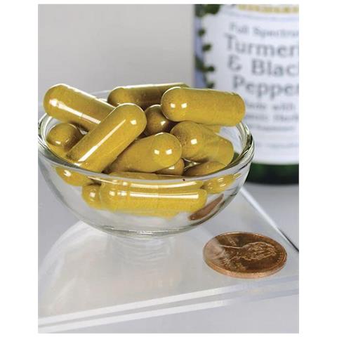 Curcuma E Pepe Nero 60 Vcaps Swanson Health Products - Foto 2