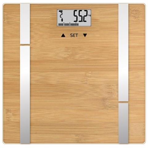 Impedenziometro Bilancia Personale 15140 Bambù 10memoires 180kg 100gr - Bamboofit - Foto 1