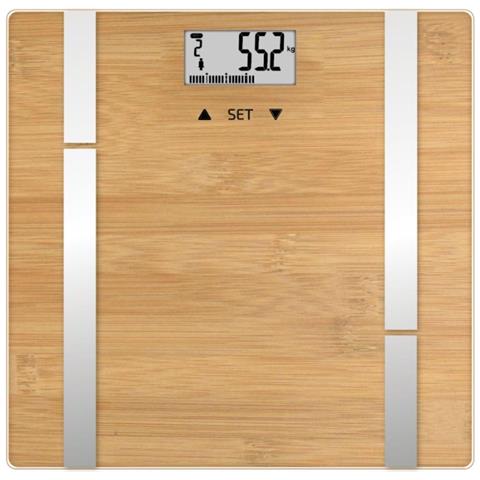 Impedenziometro Bilancia Personale 15140 Bambù 10memoires 180kg 100gr - Bamboofit - Foto 2