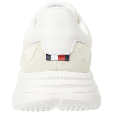 Modern Best Mix Sneakers Pelle Scarpe Uomo Beige Eu 41, Fm0fm04938 Aef - Foto 3