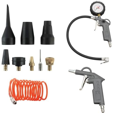 Kit Accessori Per Compressore 11 Pezzi Zi-comzub11 - Foto 1