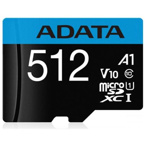AUSDX512GUICL10A1-RA1 memoria flash 512 GB MicroSDXC UHS-I Classe 10 - Foto 1