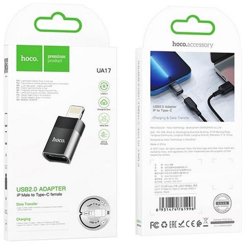 Adattatore Otg Originale Ua17 8 Pin Apple - Usb-c 2.0 Per Connesione Black Per Iphone Ipad - Foto 5