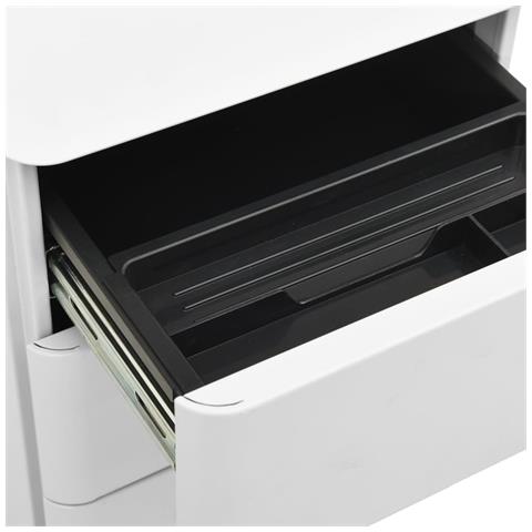 Schedario Mobile Grigio Chiaro 30x45x59 Cm In Acciaio - Foto 8