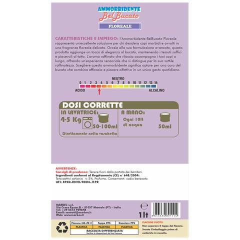 Ammorbidente Belbucato Floreale 1ltx6pz - Foto 3