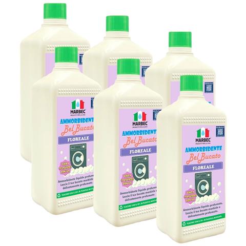 Ammorbidente Belbucato Floreale 1ltx6pz - Foto 1