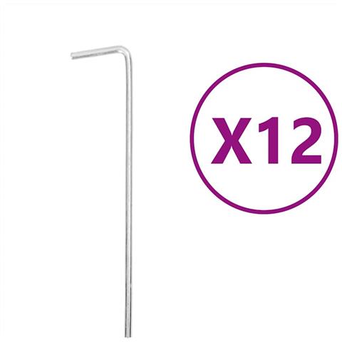 Albero di Natale a LED con Punte 1534 LED Bianco Caldo 500 cm - Foto 9