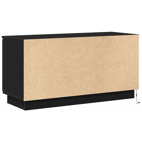 Mobile TV Nero 100x38x49 cm Legno ingegnerizzato - Foto 9