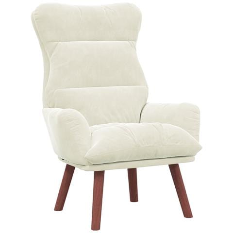Poltrona Rilassante Cream Velvet - Foto 1