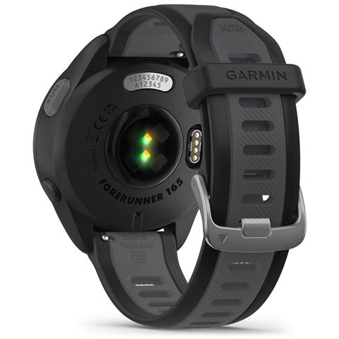 Forerunner 165 Music 3,05 cm (1.2") AMOLED 43 mm Digitale 390 x 390 Pixel Touch screen Nero GPS (satellitare) - Foto 2