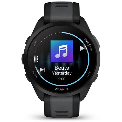Forerunner 165 Music 3,05 cm (1.2") AMOLED 43 mm Digitale 390 x 390 Pixel Touch screen Nero GPS (satellitare) - Foto 7