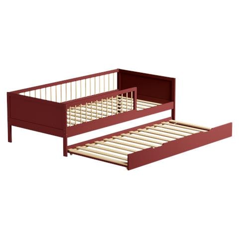 Letto A Scomparsa Per Bambini 190x90cm Terracotta Adam - Foto 1