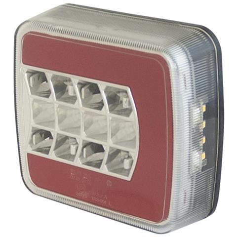Fanale Posteriore Sx 25 Led 12-24v 106,5x98,8x35mm - Foto 1