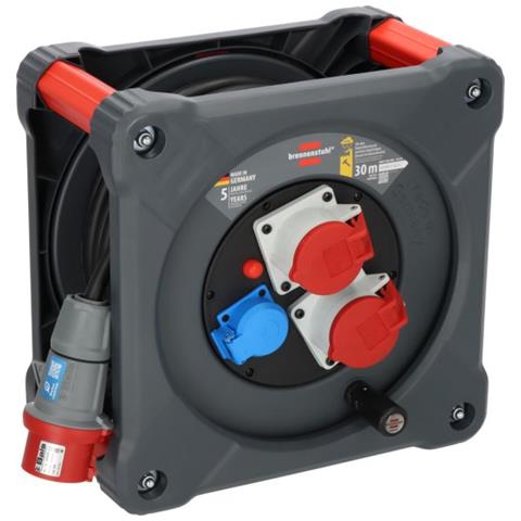 9222300120 bobina avvolgicavo 3 presa (e) AC 30 m - Foto 1